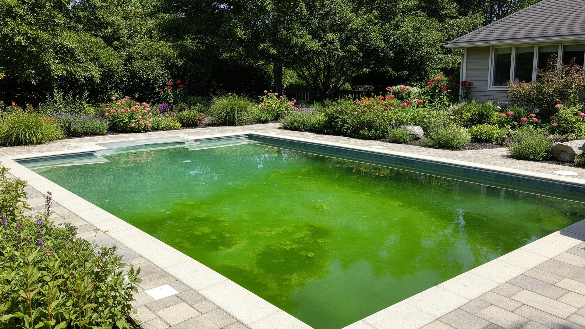 Agua verde en piscina: causas y soluciones paso a paso