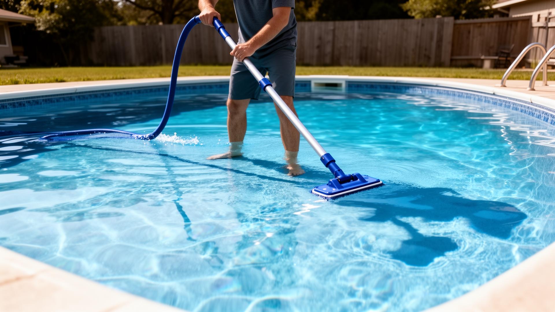 Cada cuánto limpiar el fondo de la piscina en verano
