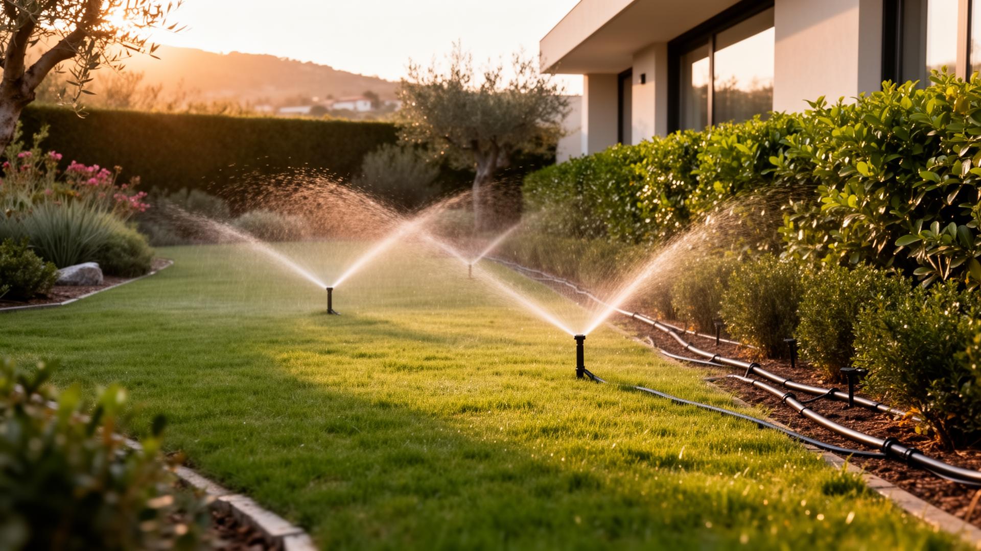 Riego automático de jardín: cómo empezar paso a paso